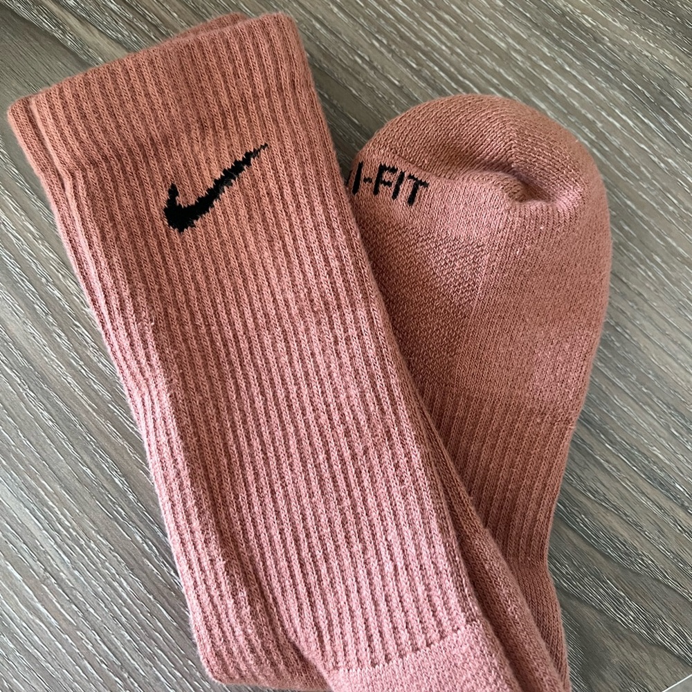 Nike Beige High Socks Taupe Color Medium